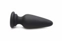 Tailz Snap-On Plug z 3 wymiennymi ogonami - silikonowy, czarny