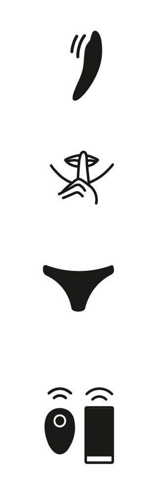 We-Vibe Moxie+ Aqua - bezprzewodowy stymulator intymny do bielizny We-Vibe Moxie+ Aqua - bezprzewodowy stymulator intymny do bielizny