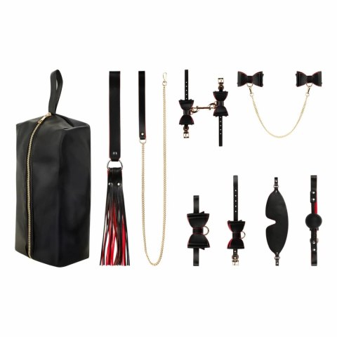 Bedroom Fantasies Crimson & Ebony Zestaw Akcesoriow 8-częściowy Deluxe Bedroom Fantasies Crimson & Ebony Zestaw Akcesoriow 8-częściowy Deluxe