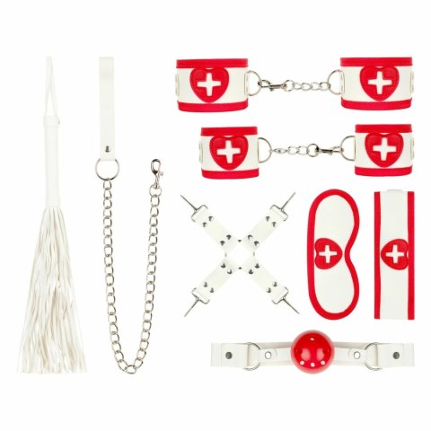 Bedroom Fantasies Kinky Care Zestaw 8-częściowy Tematyka Medyczna Bedroom Fantasies Kinky Care Zestaw 8-częściowy Tematyka Medyczna