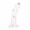 Dildo Collection Flower Power model Pink Glitter 15 cm żelowy design