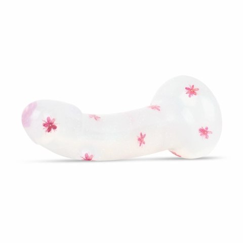 Dildo Collection Flower Power model Pink Glitter 15 cm żelowy design Dildo Collection Flower Power model Pink Glitter 15 cm żelowy design