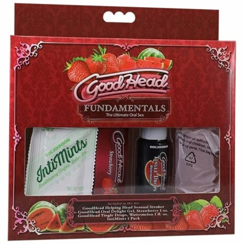 Doc Johnson GoodHead Fundamentals Zestaw z żelem i urządzeniem ULTRASKYN Doc Johnson GoodHead Fundamentals Zestaw z żelem i urządzeniem ULTRASKYN
