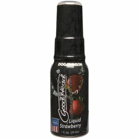 Doc Johnson GoodHead Spray Truskawkowy 29ml bez cukru i parabenow