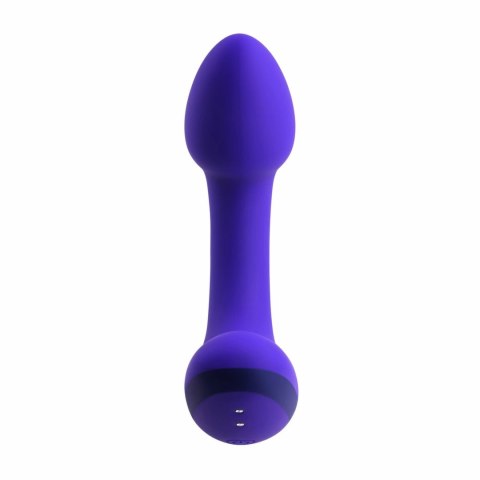 Evolved Novelties Anybody's Plug fioletowy - ergonomiczny model z falistą linią Evolved Novelties Anybody's Plug fioletowy - ergonomiczny model z falistą linią