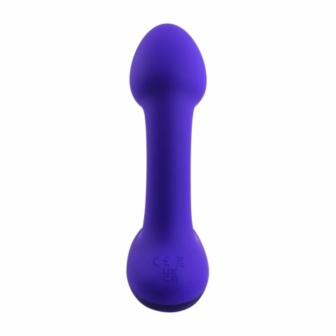 Evolved Novelties Anybody's Plug fioletowy - ergonomiczny model z falistą linią Evolved Novelties Anybody's Plug fioletowy - ergonomiczny model z falistą linią