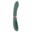 Evolved Novelties Chick Flick Green - Dwufunkcyjny model z podwojnym napędem