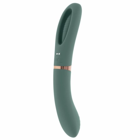 Evolved Novelties Chick Flick Green - Dwufunkcyjny model z podwojnym napędem Evolved Novelties Chick Flick Green - Dwufunkcyjny model z podwojnym napędem