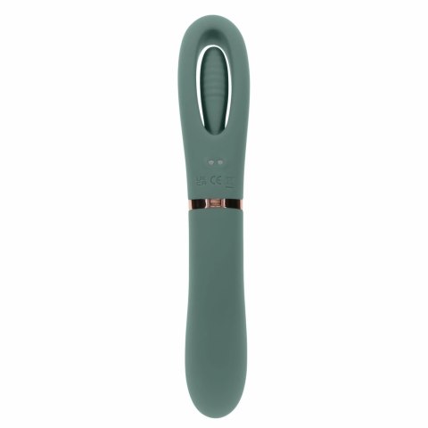 Evolved Novelties Chick Flick Green - Dwufunkcyjny model z podwojnym napędem Evolved Novelties Chick Flick Green - Dwufunkcyjny model z podwojnym napędem