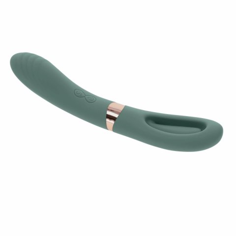 Evolved Novelties Chick Flick Green - Dwufunkcyjny model z podwojnym napędem Evolved Novelties Chick Flick Green - Dwufunkcyjny model z podwojnym napędem