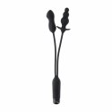 Evolved Novelties Double My Pleasure czarny system wibracyjny duo