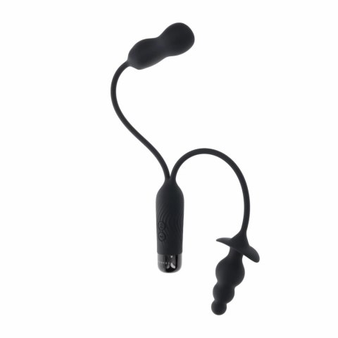 Evolved Novelties Double My Pleasure czarny system wibracyjny duo Evolved Novelties Double My Pleasure czarny system wibracyjny duo