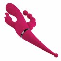 Evolved Novelties Four By Four Magenta - wielofunkcyjny model 4-silnikowy
