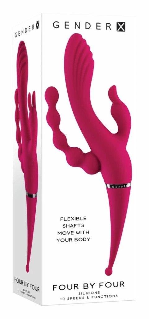Evolved Novelties Four By Four Magenta - wielofunkcyjny model 4-silnikowy Evolved Novelties Four By Four Magenta - wielofunkcyjny model 4-silnikowy