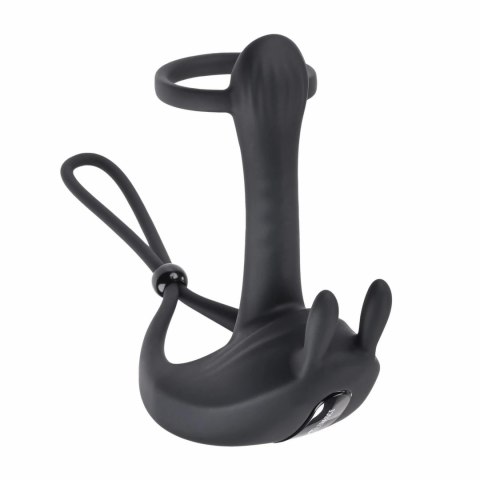 Evolved Novelties Saddle Up Black - Pierścień wibrujący 7 trybow Evolved Novelties Saddle Up Black - Pierścień wibrujący 7 trybow