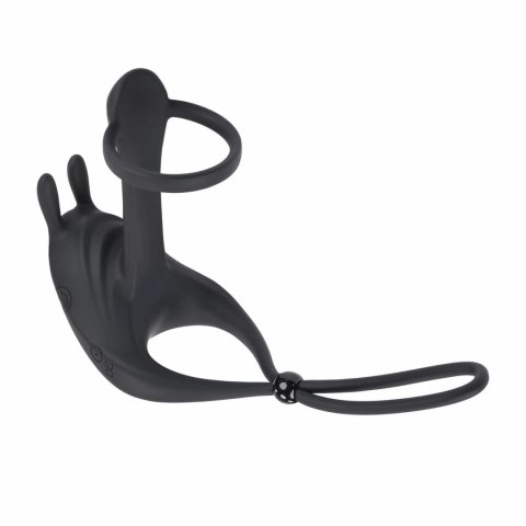 Evolved Novelties Saddle Up Black - Pierścień wibrujący 7 trybow Evolved Novelties Saddle Up Black - Pierścień wibrujący 7 trybow