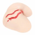 Kokos Real Hips 004 Vanilla Onahole - Anatomiczny model podwojnej warstwy TPE