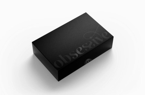 Obsessive Vila Blanes Bra czarny haftowany biustonosz z tiulu Obsessive Vila Blanes Bra czarny haftowany biustonosz z tiulu