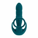 Playboy Bring It On Green - wielofunkcyjny system intymny z pierścieniem i wibracjami