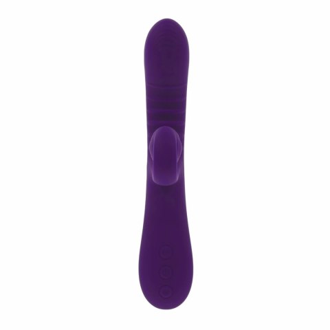 Playboy Curlicue Purple - wielofunkcyjny model spiralny z dwoma silnikami Playboy Curlicue Purple - wielofunkcyjny model spiralny z dwoma silnikami