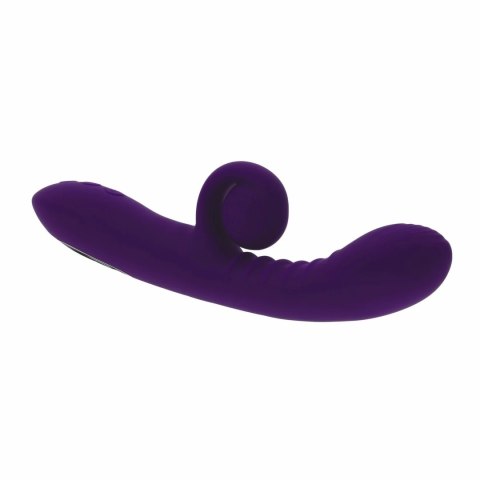 Playboy Curlicue Purple - wielofunkcyjny model spiralny z dwoma silnikami Playboy Curlicue Purple - wielofunkcyjny model spiralny z dwoma silnikami