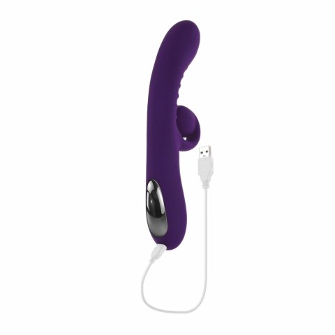 Playboy Curlicue Purple - wielofunkcyjny model spiralny z dwoma silnikami Playboy Curlicue Purple - wielofunkcyjny model spiralny z dwoma silnikami