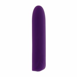 Playboy One & Only Purple - kompaktowy masażer silikonowy wodoodporny