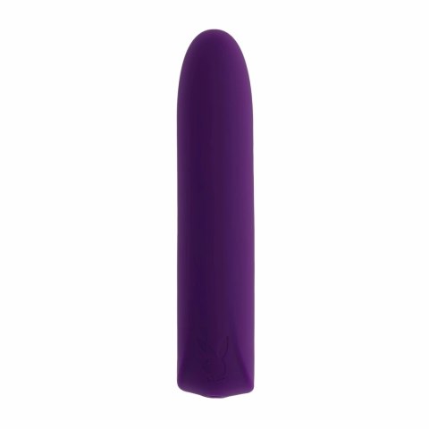 Playboy One & Only Purple - kompaktowy masażer silikonowy wodoodporny Playboy One & Only Purple - kompaktowy masażer silikonowy wodoodporny