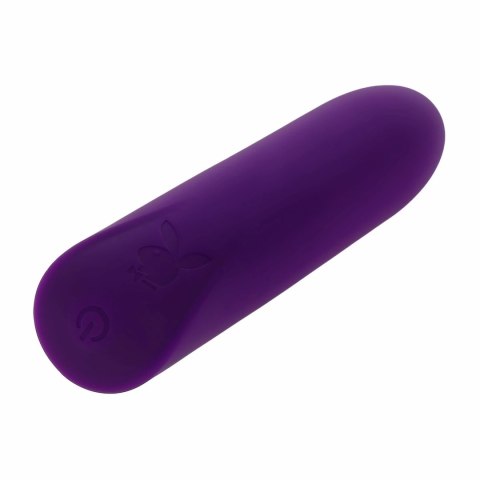 Playboy One & Only Purple - kompaktowy masażer silikonowy wodoodporny Playboy One & Only Purple - kompaktowy masażer silikonowy wodoodporny
