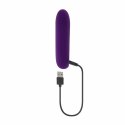 Playboy One & Only Purple - kompaktowy masażer silikonowy wodoodporny