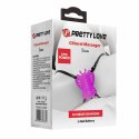 Pretty Love Sloane fioletowy motyl, silikonowy model z 10 trybami pracy