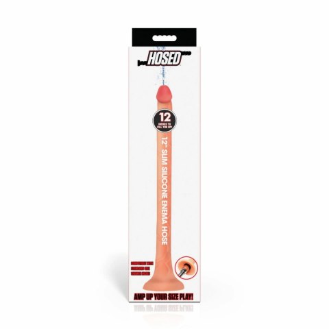 XR Brands Hosed 30 cm - silikonowa rurka do higieny intymnej, czarna XR Brands Hosed 30 cm - silikonowa rurka do higieny intymnej, czarna