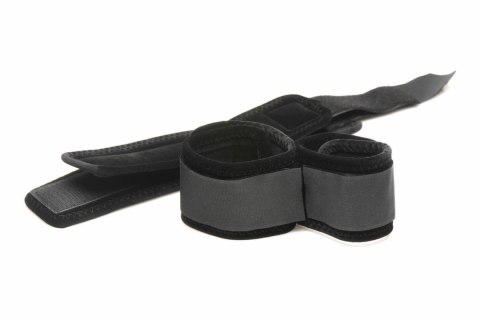 XR Brands Zestaw Manżet Nylonowych na Nadgarstki i Kostki Czarny XR Brands Zestaw Manżet Nylonowych na Nadgarstki i Kostki Czarny