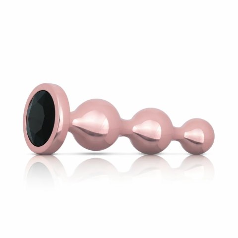 Rosy Gold Zestaw Metalowych Zatyczek 3 szt. Rose Gold Dekoracyjny Kryształ Rosy Gold Zestaw Metalowych Zatyczek 3 szt. Rose Gold Dekoracyjny Kryształ