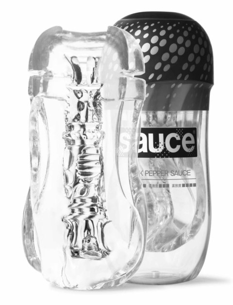 Sauce Black Pepper Cup model z teksturą CyberSkin, cichy system, 20-28mm Sauce Black Pepper Cup model z teksturą CyberSkin, cichy system, 20-28mm