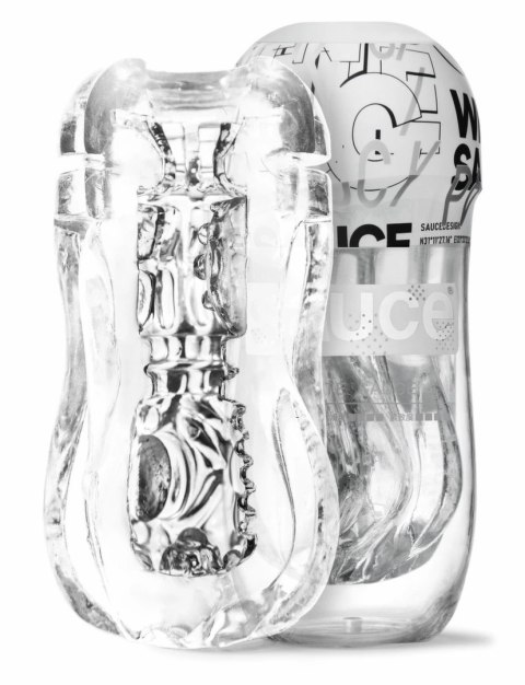 Sauce Cup White - Intymny kubek z technologią silnego podciśnienia, CyberSkin Sauce Cup White - Intymny kubek z technologią silnego podciśnienia, CyberSkin