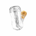 Sauce Honey Cup - Model z miękką teksturą i spiralnym kanałem 24-28mm