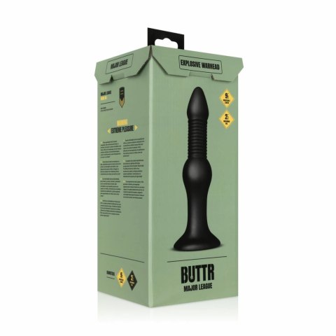 BUTTR Explosive Warhead anatomiczny model PVC 25cm czarny BUTTR Explosive Warhead anatomiczny model PVC 25cm czarny