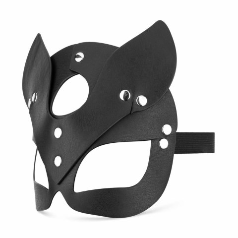 Bedroom Fantasies Kinky Kitty Mask Czarna - Skorzana Maska Regulowana Bedroom Fantasies Kinky Kitty Mask Czarna - Skorzana Maska Regulowana