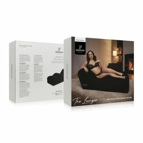 Bedroom Fantasies The Lounger Ławka Dmuchana Czarna Ergonomiczna Bedroom Fantasies The Lounger Ławka Dmuchana Czarna Ergonomiczna