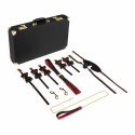 Bedroom Fantasies Zestaw Bondage 11 elementow PU Leather w walizce