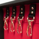 Bedroom Fantasies Zestaw Bondage 13 elementow skora naturalna walizka