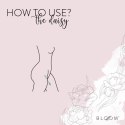 Bloom Daisy Model Egg Zielony - Jajko Wibrujące z Technologią Swipe