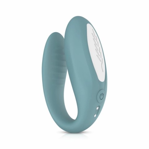 Bloom Jasmine C-Shape Zielony - Wibrator z technologią Swipe, silikonowy Bloom Jasmine C-Shape Zielony - Wibrator z technologią Swipe, silikonowy