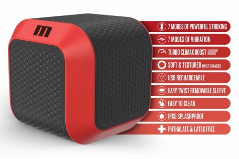 Blush Novelties M For Men SlamBox automat czerwono-czarny USB Blush Novelties M For Men SlamBox automat czerwono-czarny USB