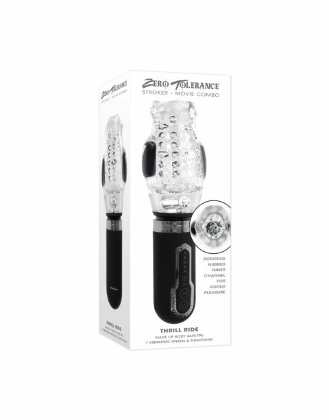 Evolved Novelties Thrill Ride Black - Automatyczna maszyna intymna 3w1 Evolved Novelties Thrill Ride Black - Automatyczna maszyna intymna 3w1