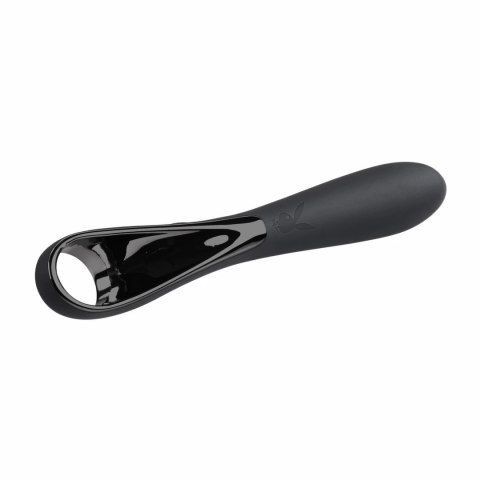 Evolved Ollo Black/Silver - Wibrujący model z ergonomicznym uchwytem Evolved Ollo Black/Silver - Wibrujący model z ergonomicznym uchwytem
