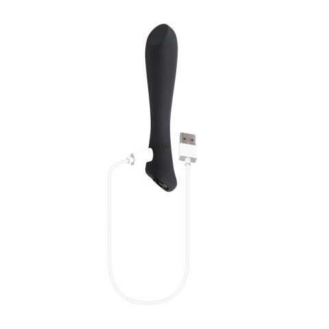 Evolved Ollo Black/Silver - Wibrujący model z ergonomicznym uchwytem Evolved Ollo Black/Silver - Wibrujący model z ergonomicznym uchwytem