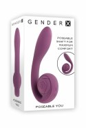 Evolved Poseable You silikonowa maszyna intymna z dwoma silnikami USB