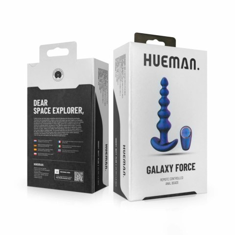 Hueman Galaxy Force - Model z Pilotem, 5-stopniowa konstrukcja, czarny Hueman Galaxy Force - Model z Pilotem, 5-stopniowa konstrukcja, czarny